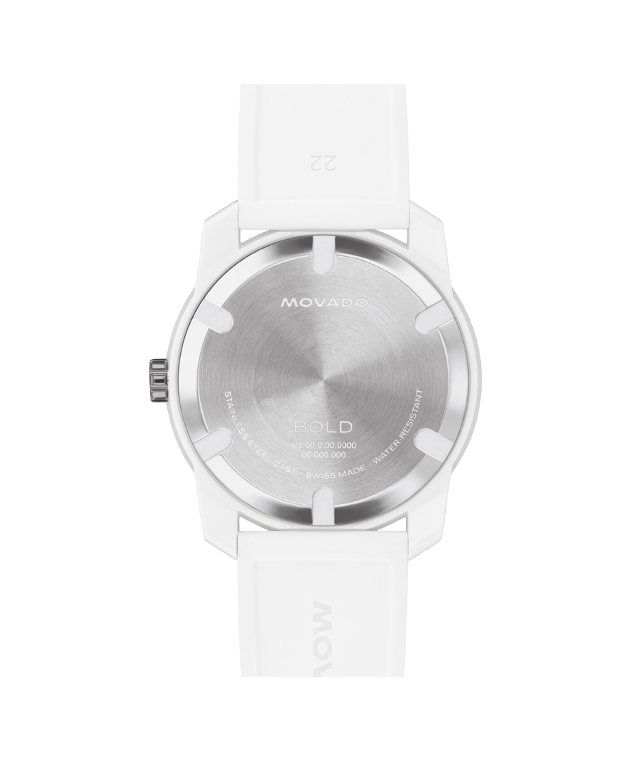 Movado BOLD TR90 42mm SwissQuartz Watch 