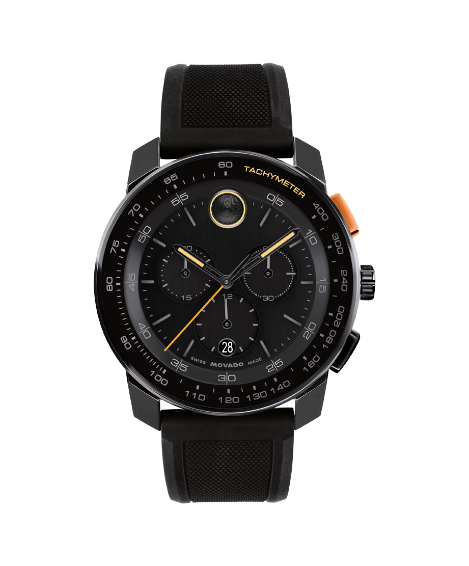 Movado BOLD TR90 Chronograph 44mm SwissQuartz Chronograph Watch 