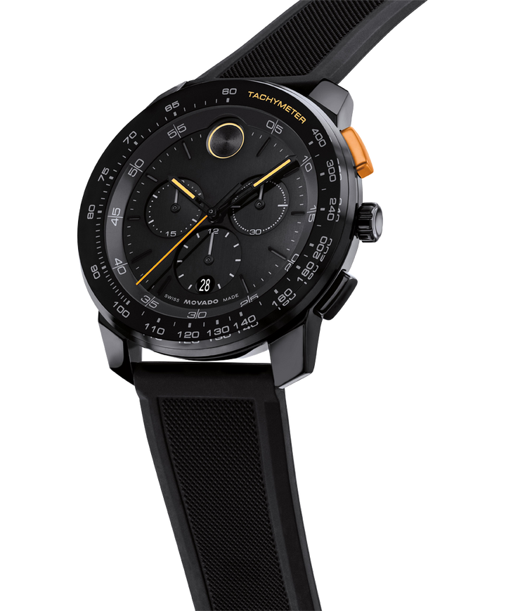 Movado BOLD TR90 Chronograph 44mm SwissQuartz Chronograph Watch 