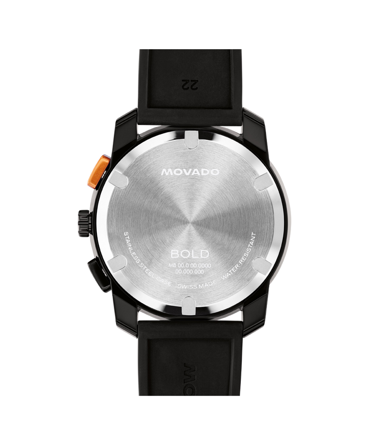 Movado BOLD TR90 Chronograph 44mm SwissQuartz Chronograph Watch 