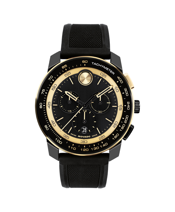 Movado BOLD TR90 Chronograph 44mm SwissQuartz Chronograph Watch 