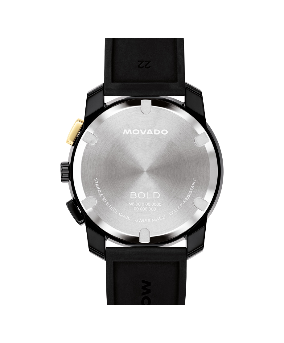 Movado BOLD TR90 Chronograph 44mm SwissQuartz Chronograph Watch 