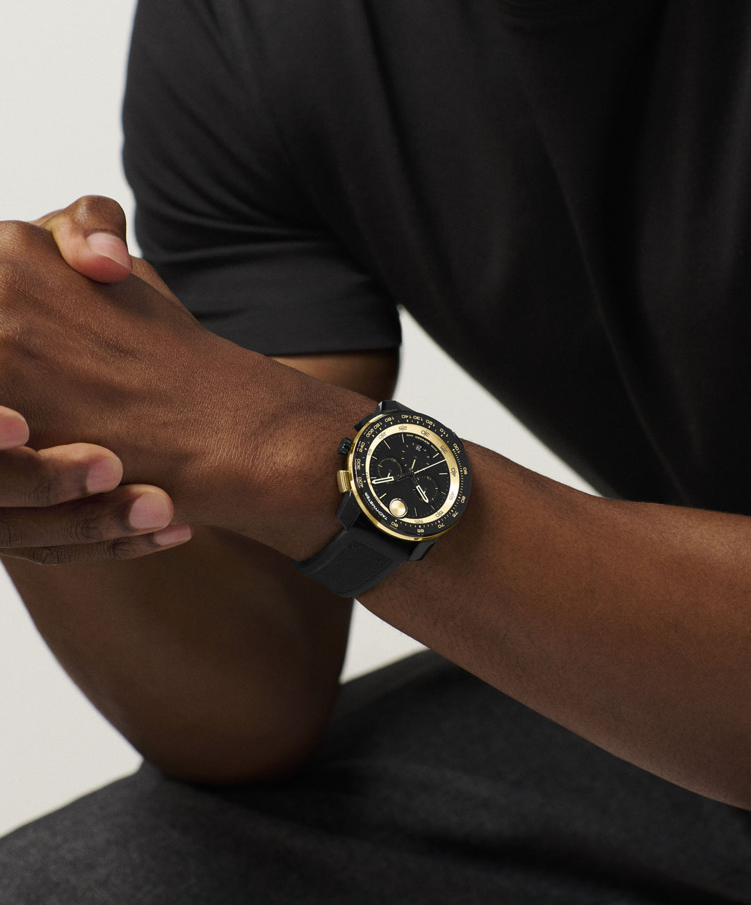 Movado BOLD TR90 Chronograph 44mm SwissQuartz Chronograph Watch 