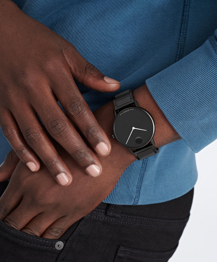 Movado Face 41mm SwissQuartz Watch 