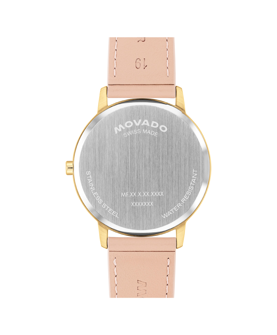 Movado Face 39mm SwissQuartz Watch 