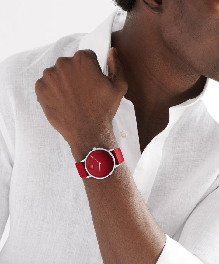 Movado Face 41mm SwissQuartz Watch 