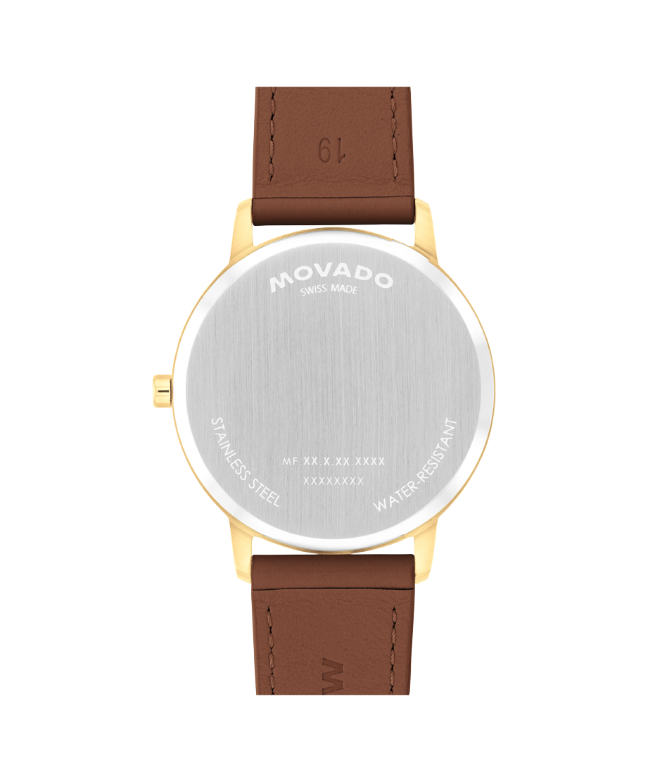 Movado Face 39mm SwissQuartz Watch 