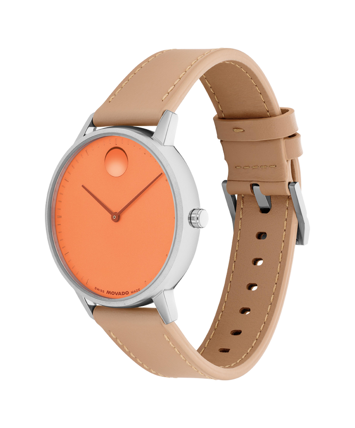 Movado Face 39mm SwissQuartz Watch 