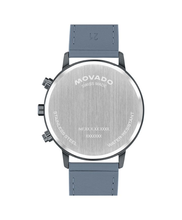 Movado Face Chronograph 43mm SwissQuartz Chronograph Watch 