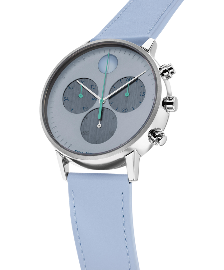 Movado Face Chronograph 43mm SwissQuartz Chronograph Watch 