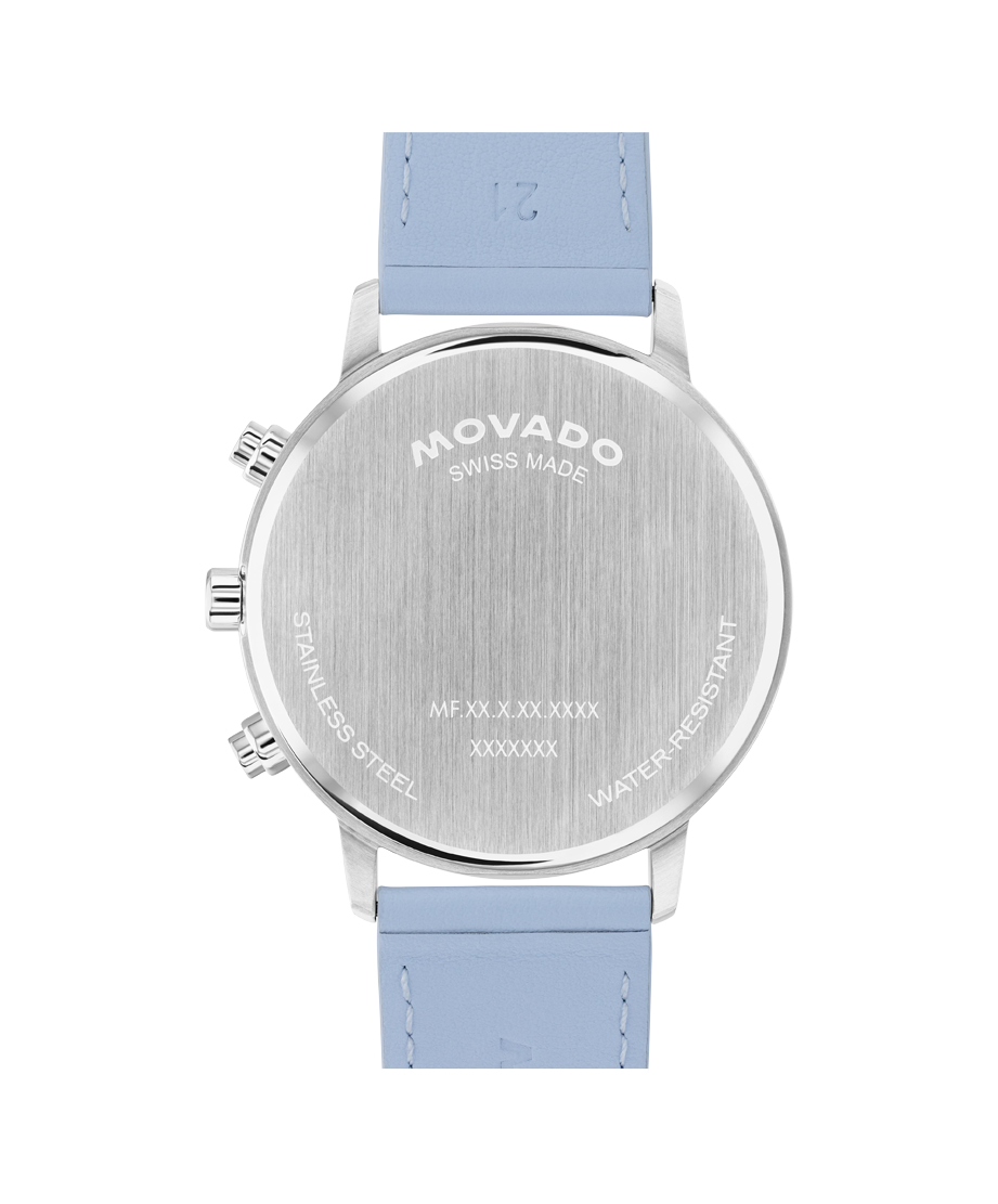 Movado Face Chronograph 43mm SwissQuartz Chronograph Watch 