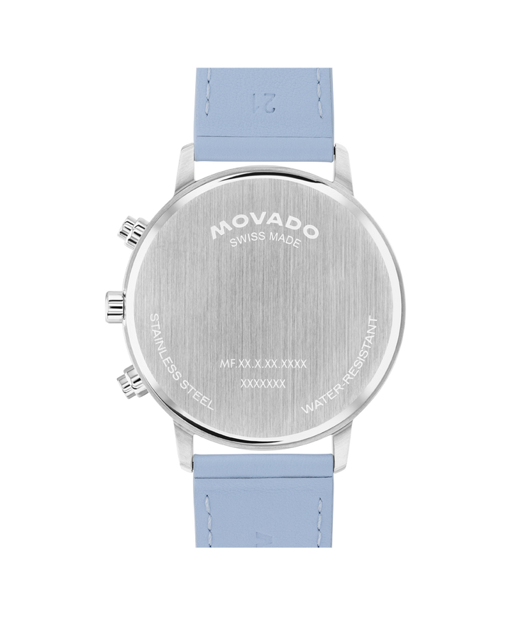Movado Face Chronograph 43mm SwissQuartz Chronograph Watch 