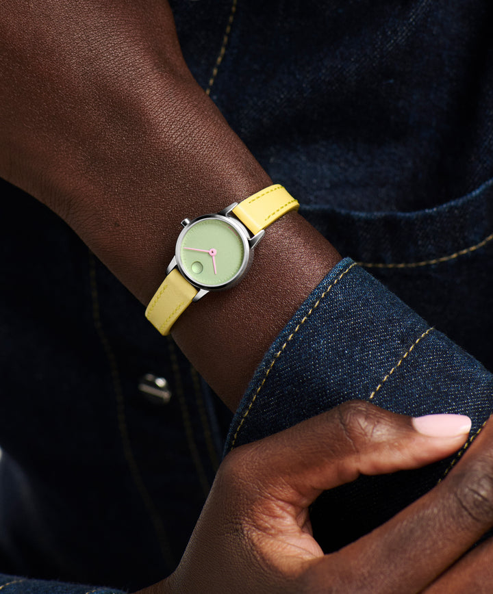 Movado Baby Face 23mm SwissQuartz Watch 