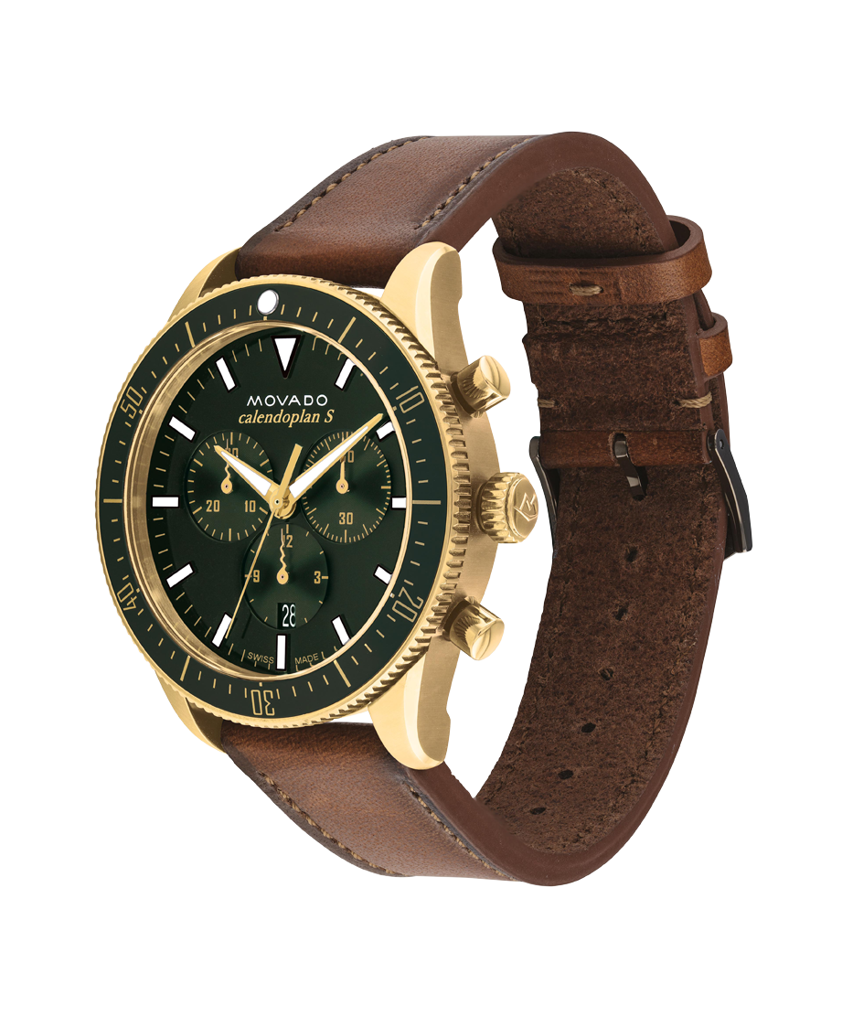 Movado Heritage Calendoplan S Chronograph 42mm SwissQuartz Chronograph