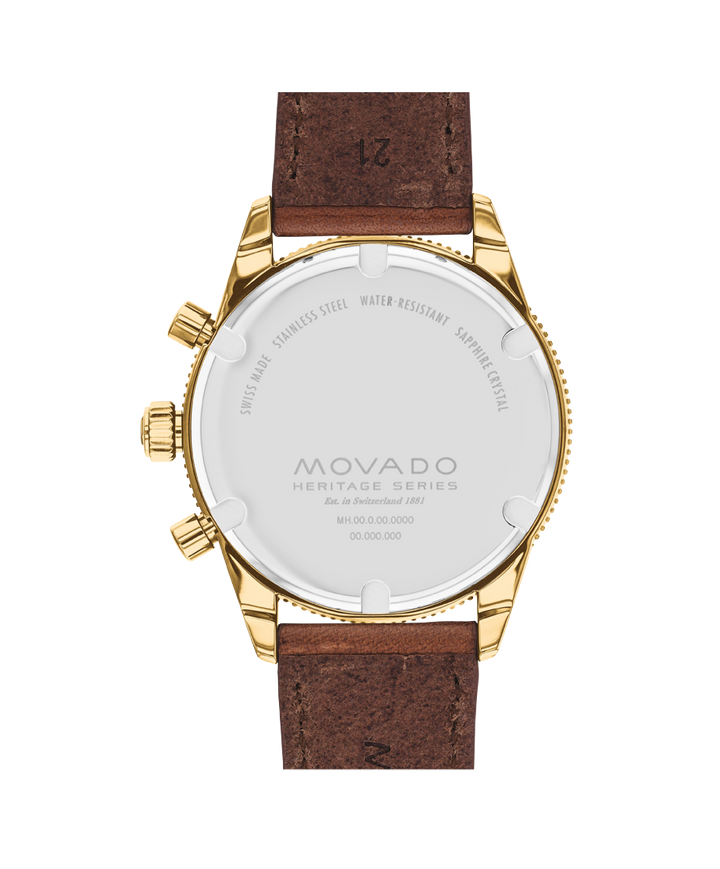Movado Heritage Calendoplan S Chronograph 42mm SwissQuartz Chronograph