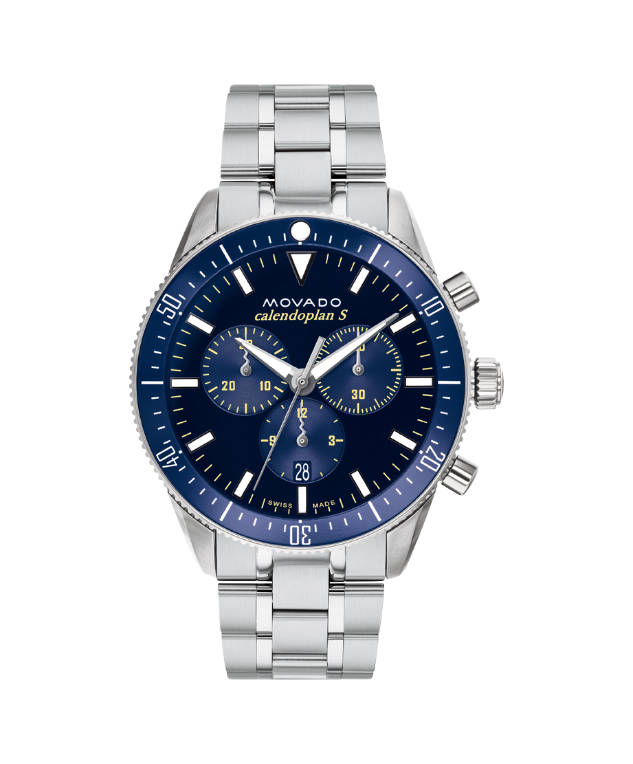 Movado Heritage Series Calendoplan Chronograph, 42mm Swiss Quartz Watch. 3650124