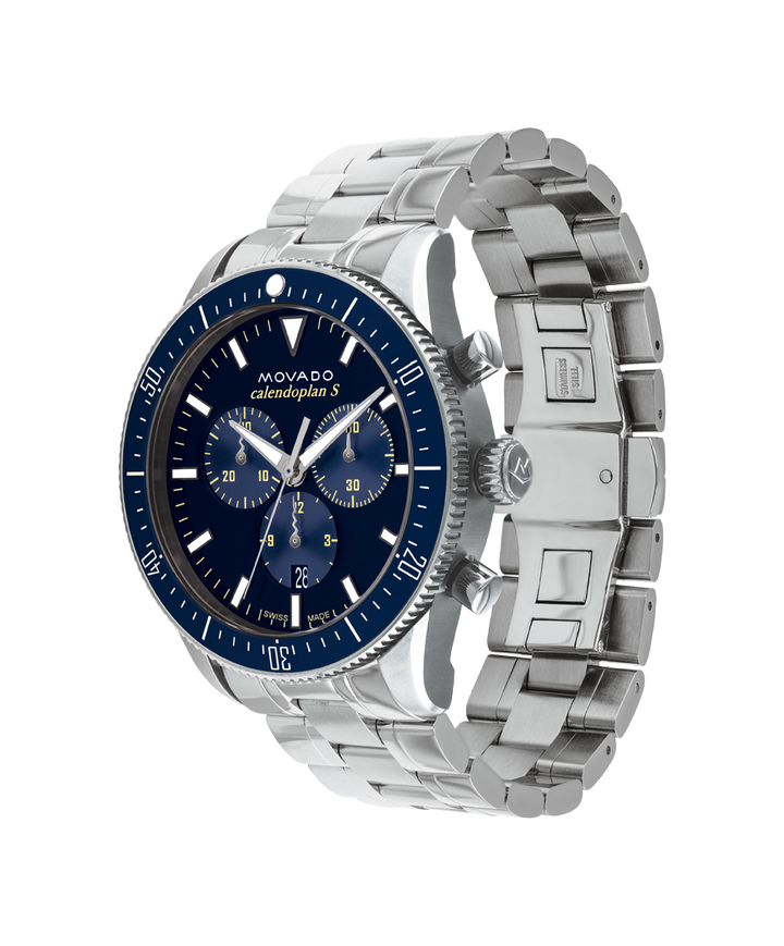 Movado Heritage Series Calendoplan Chronograph, 42mm Swiss Quartz Watch. 3650124