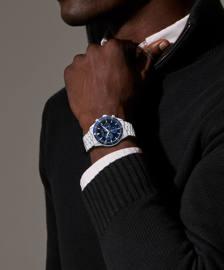 Movado Heritage Series Calendoplan Chronograph, 42mm Swiss Quartz Watch. 3650124
