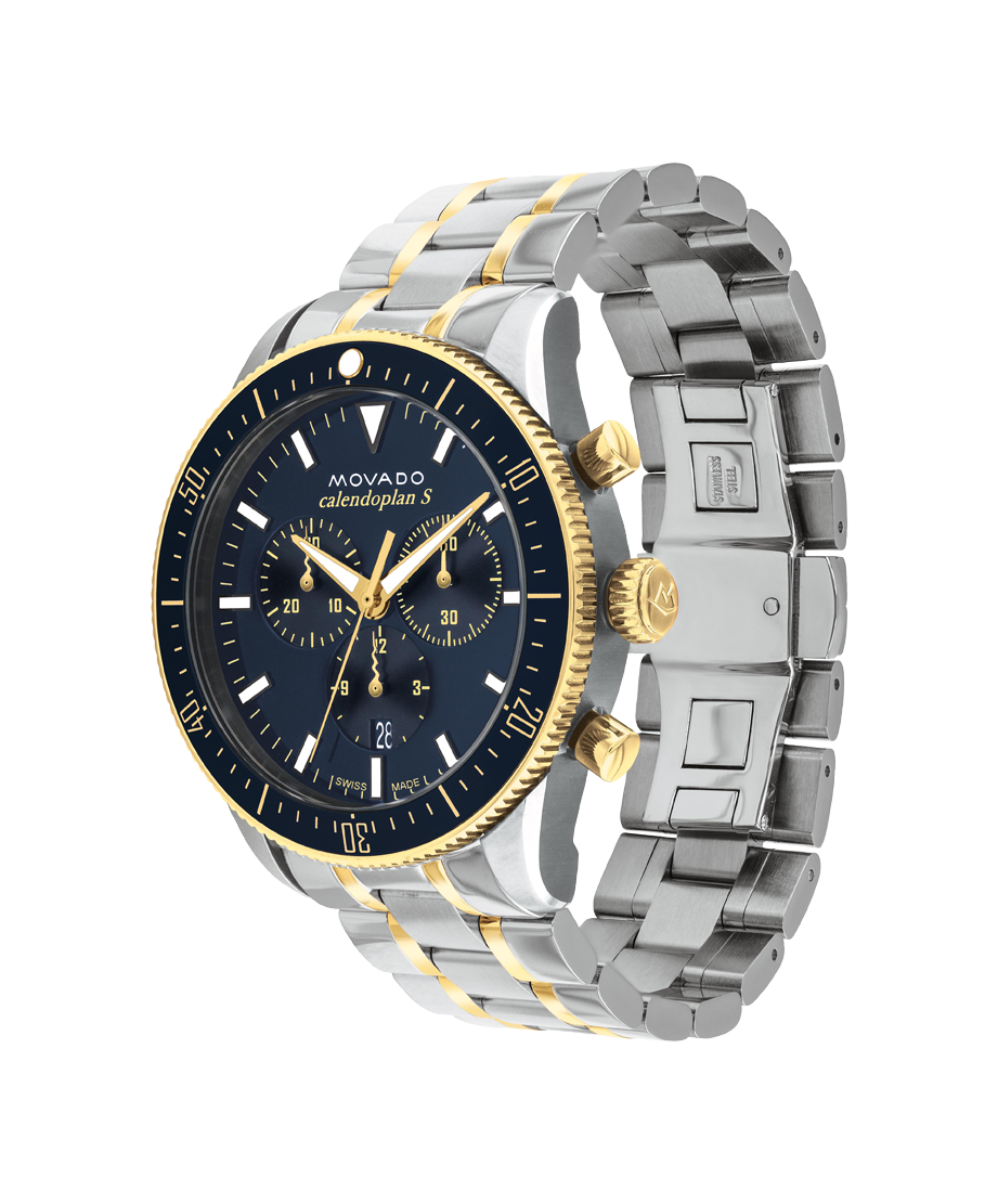 Movado Heritage Calendoplan S Chronograph 42mm SwissQuartz Chronograph
