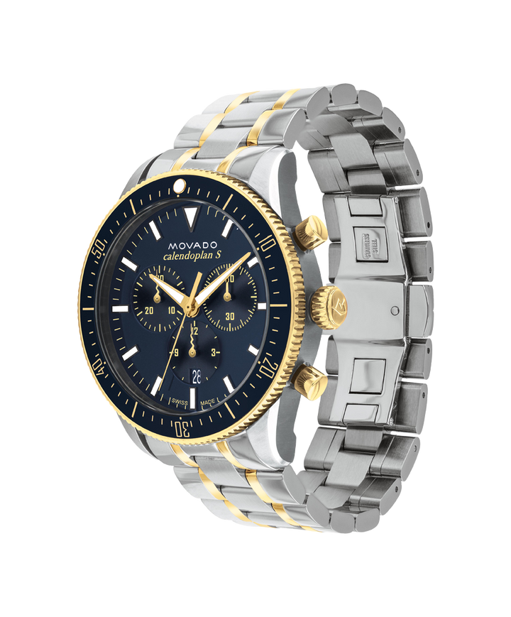 Movado Heritage Calendoplan S Chronograph 42mm SwissQuartz Chronograph