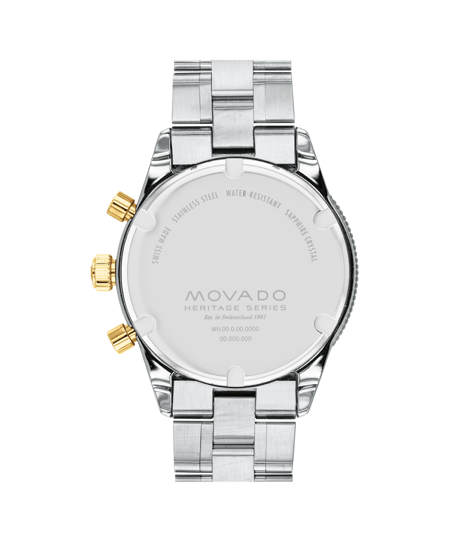 Movado Heritage Calendoplan S Chronograph 42mm SwissQuartz Chronograph