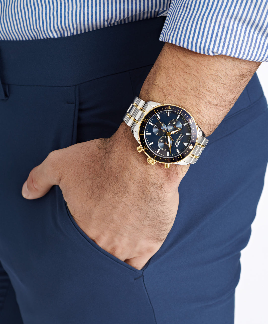 Movado Heritage Calendoplan S Chronograph 42mm SwissQuartz Chronograph