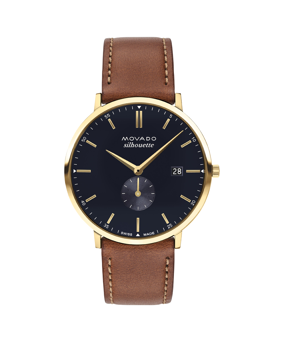 Movado Heritage Silhouette 40mm SwissQuartz Watch 