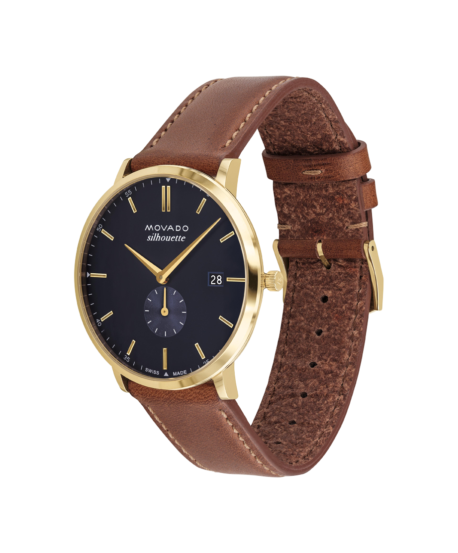 Movado Heritage Silhouette 40mm SwissQuartz Watch 