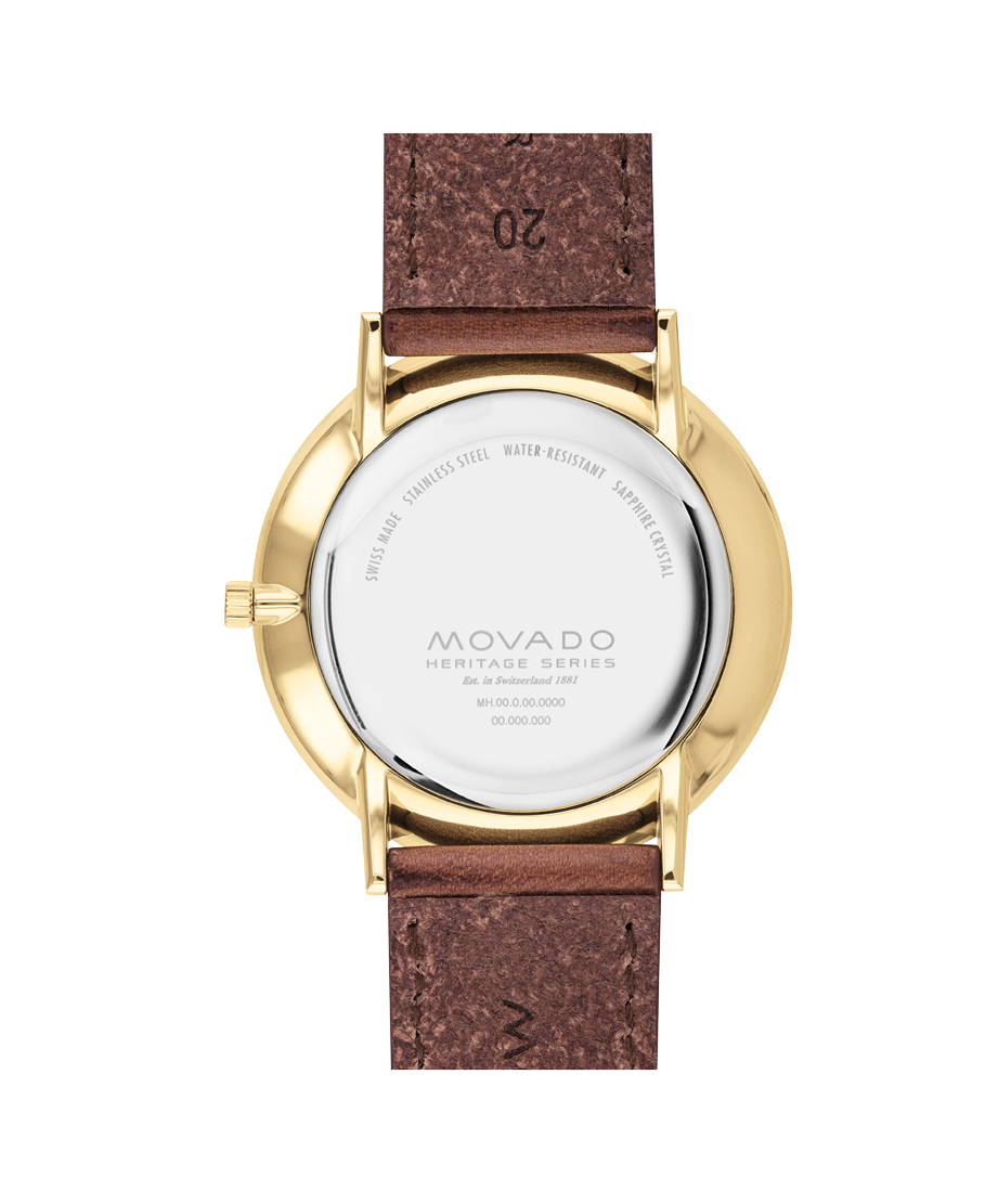 Movado Heritage Silhouette 40mm SwissQuartz Watch 