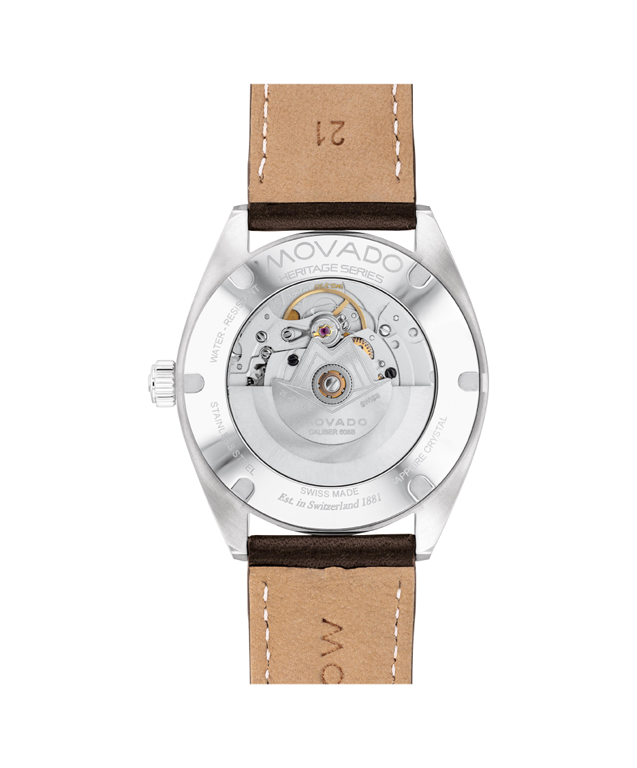 Movado Heritage Datron 40mm SwissAutomatic Watch 