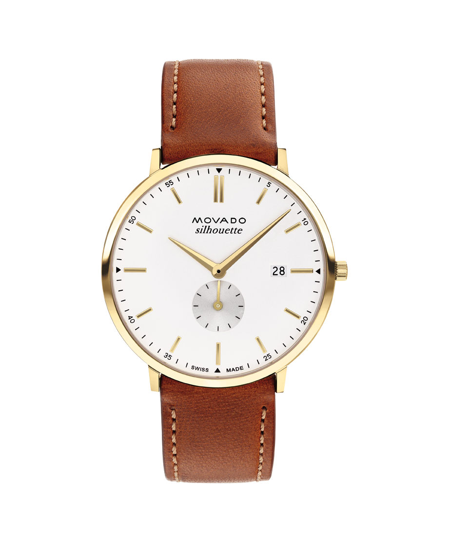 Movado Heritage Silhouette 40mm SwissQuartz Watch 