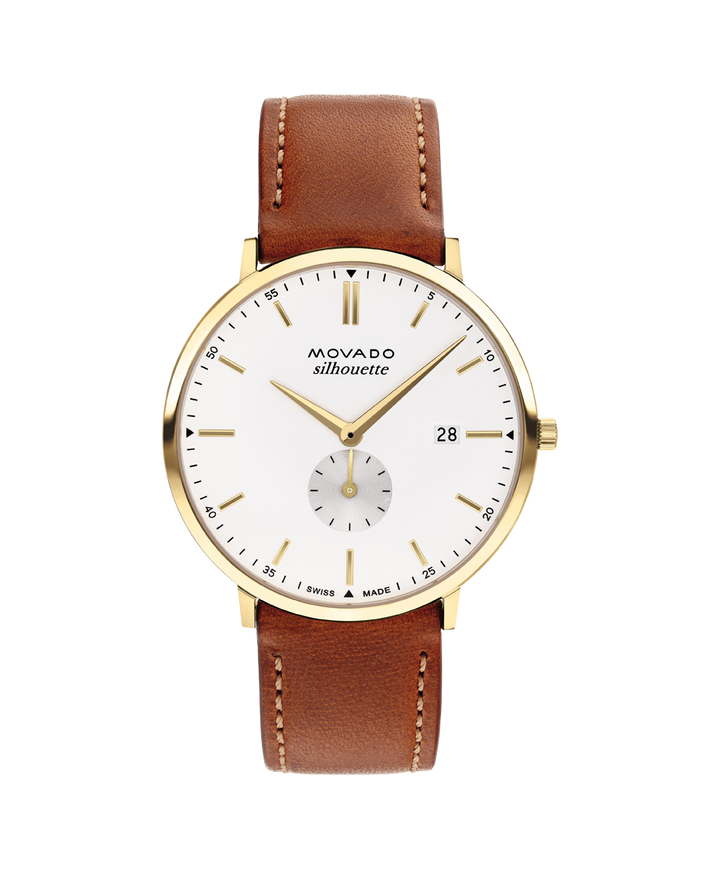 Movado Heritage Silhouette 40mm SwissQuartz Watch 