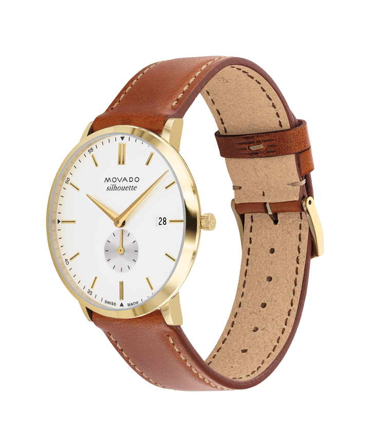 Movado Heritage Silhouette 40mm SwissQuartz Watch 