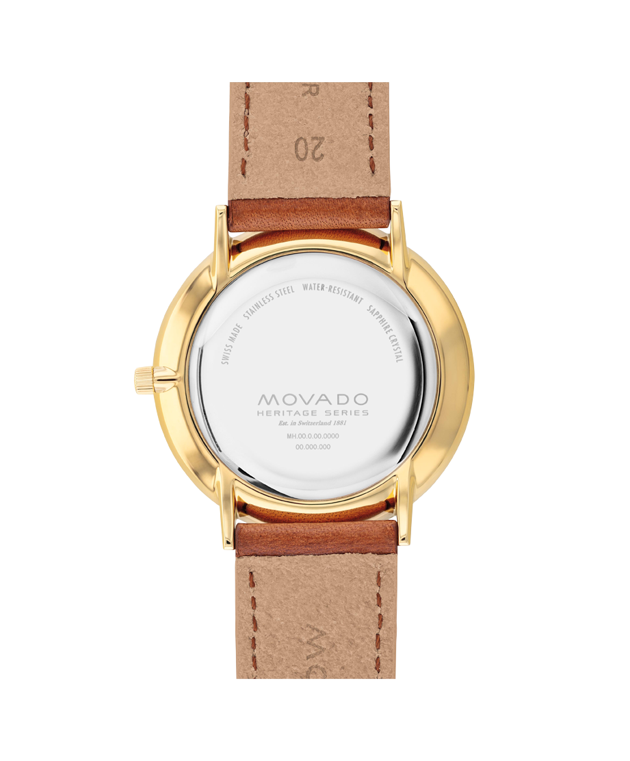Movado Heritage Silhouette 40mm SwissQuartz Watch 