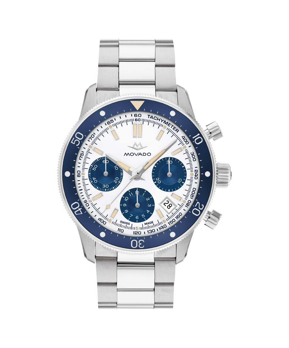 Movado Alta Super Sub Sea Chronograph 43mm SwissAutomatic Chronograph