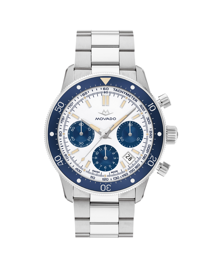 Movado Alta Super Sub Sea Chronograph 43mm SwissAutomatic Chronograph