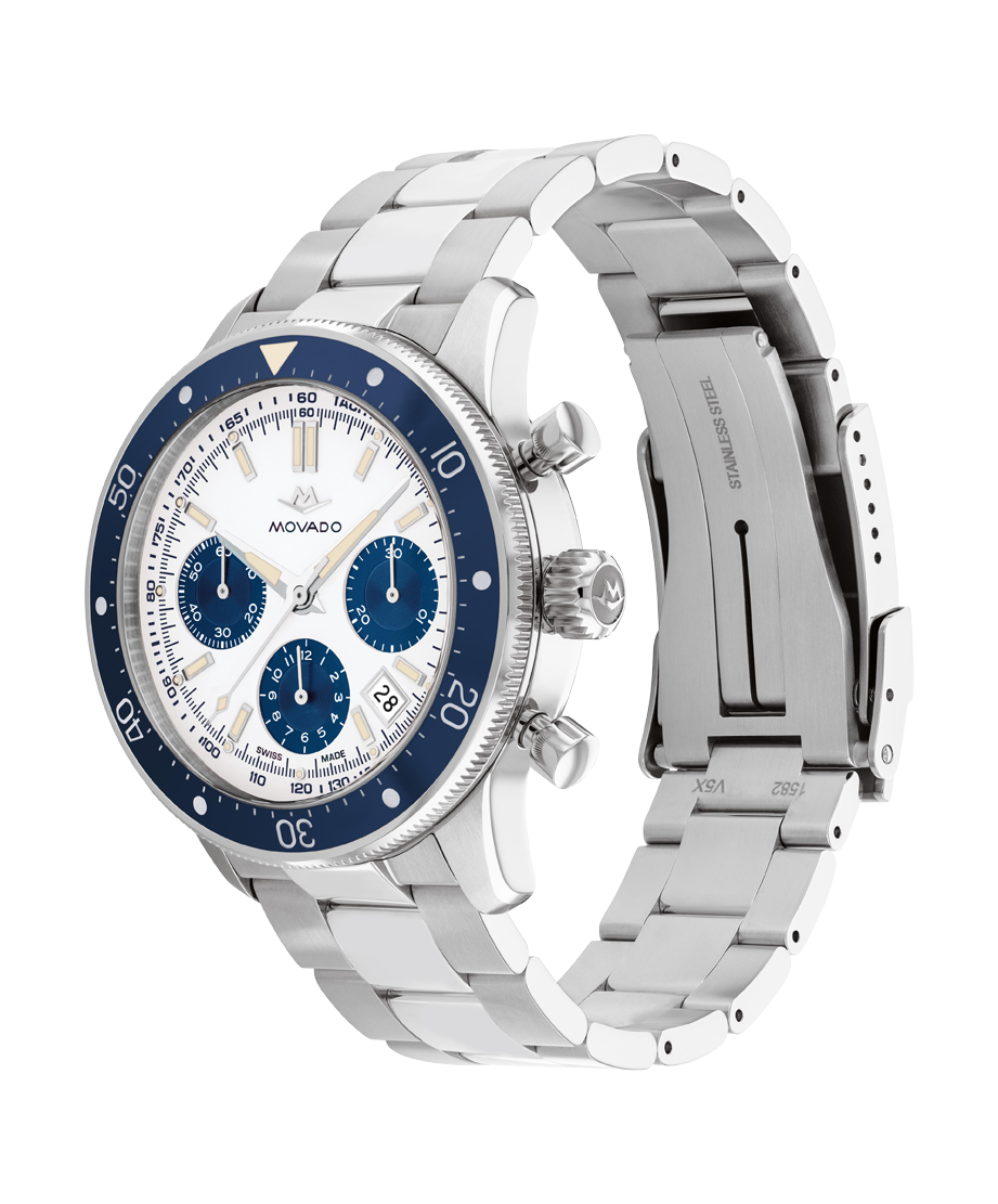 Movado Alta Super Sub Sea Chronograph 43mm SwissAutomatic Chronograph