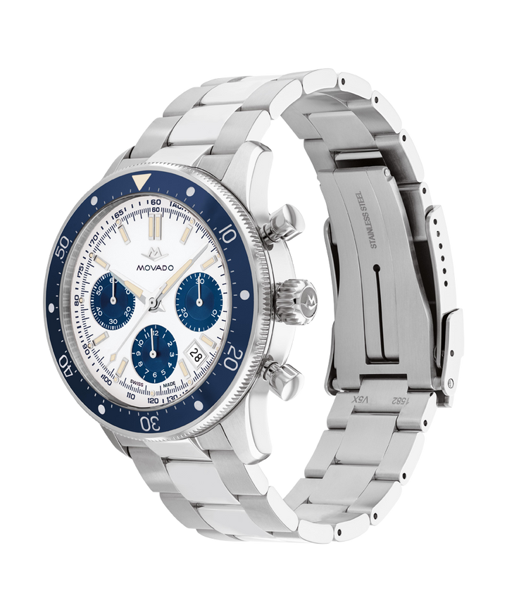 Movado Alta Super Sub Sea Chronograph 43mm SwissAutomatic Chronograph