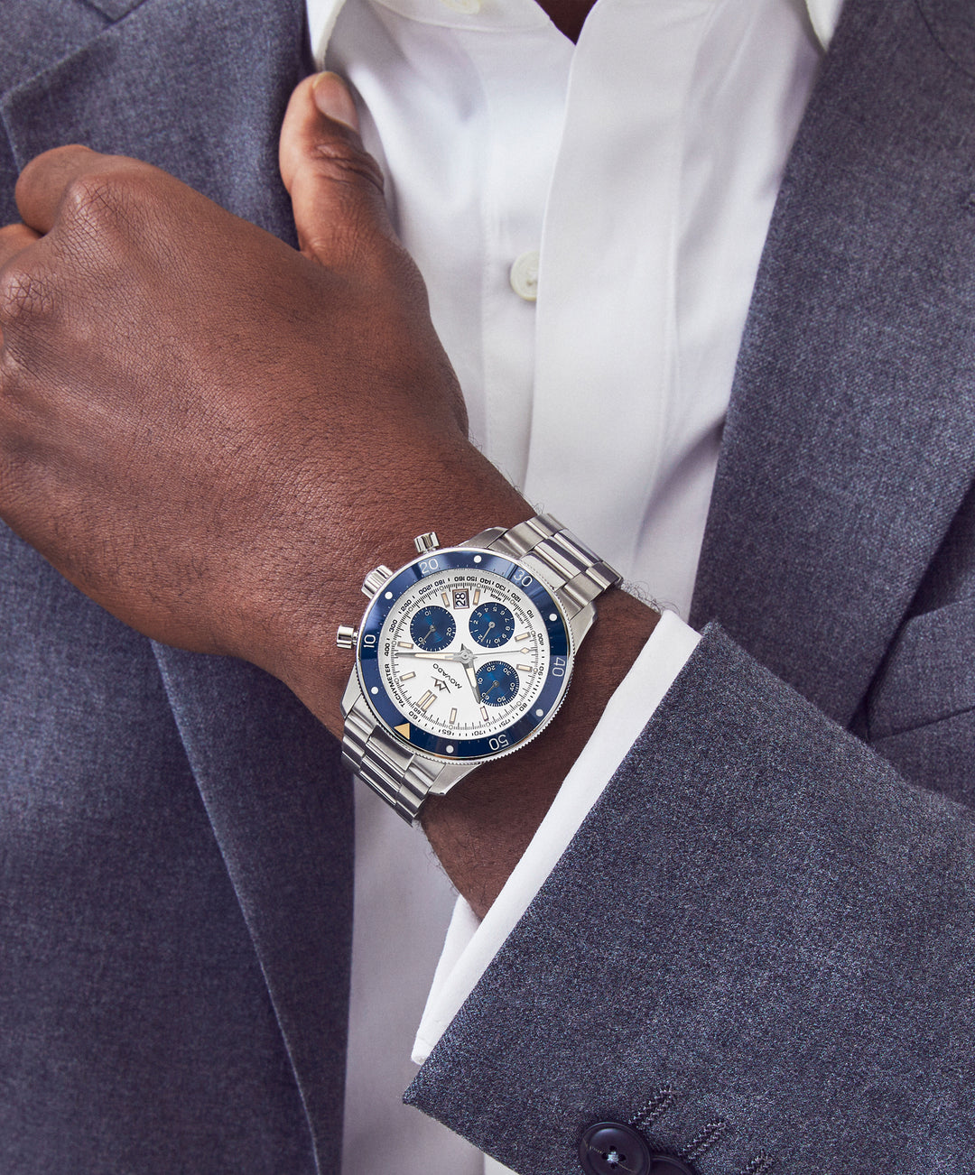 Movado Alta Super Sub Sea Chronograph 43mm SwissAutomatic Chronograph