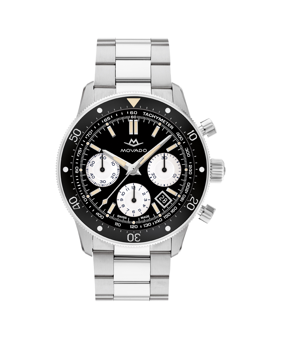 Movado Alta Super Sub Sea Chronograph 43mm SwissAutomatic Chronograph