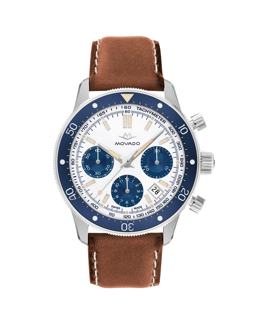 Movado Alta Super Sub Sea Chronograph 43mm SwissAutomatic Chronograph