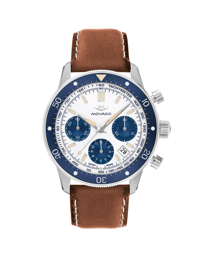 Movado Alta Super Sub Sea Chronograph 43mm SwissAutomatic Chronograph