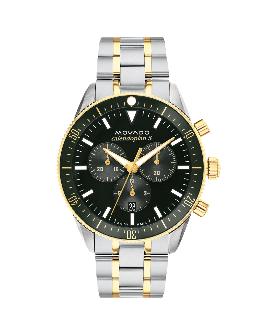 Movado Heritage Calendoplan S Chronograph 42mm SwissQuartz Chronograph