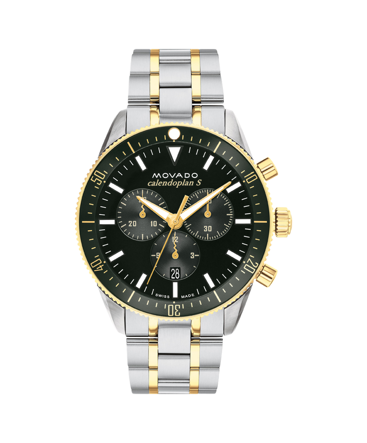 Movado Heritage Calendoplan S Chronograph 42mm SwissQuartz Chronograph