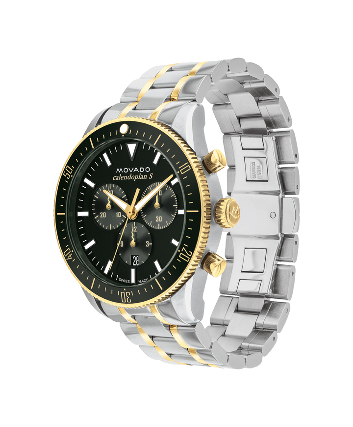 Movado Heritage Calendoplan S Chronograph 42mm SwissQuartz Chronograph