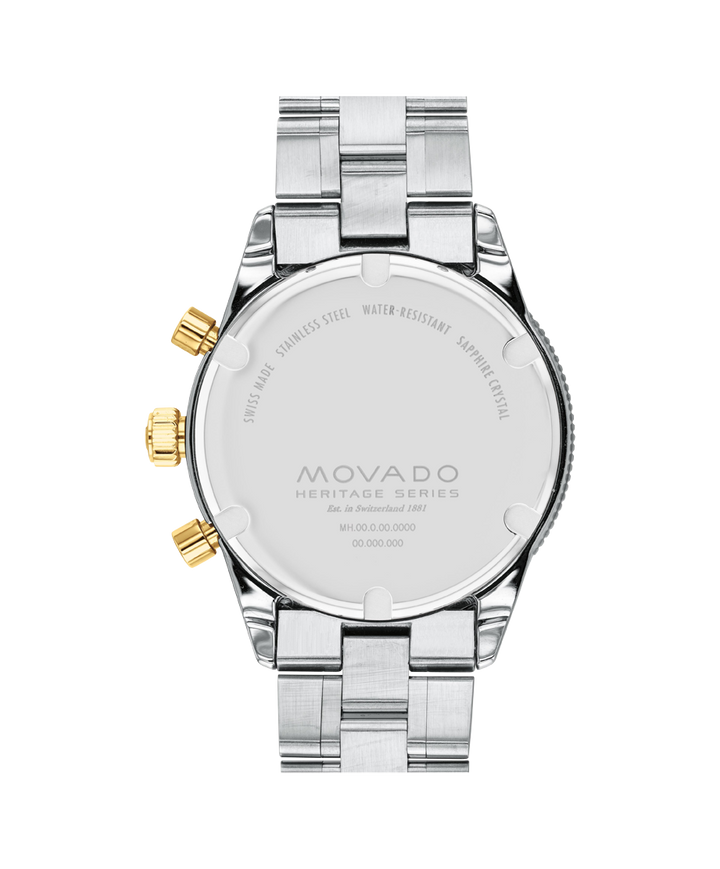 Movado Heritage Calendoplan S Chronograph 42mm SwissQuartz Chronograph