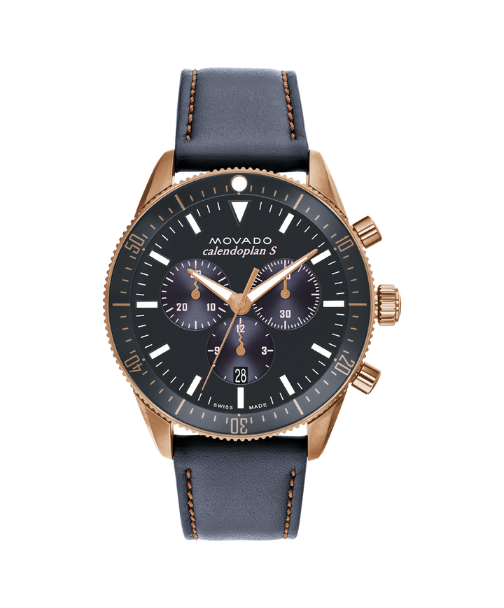Movado Heritage Calendoplan S Chronograph 42mm SwissQuartz Chronograph