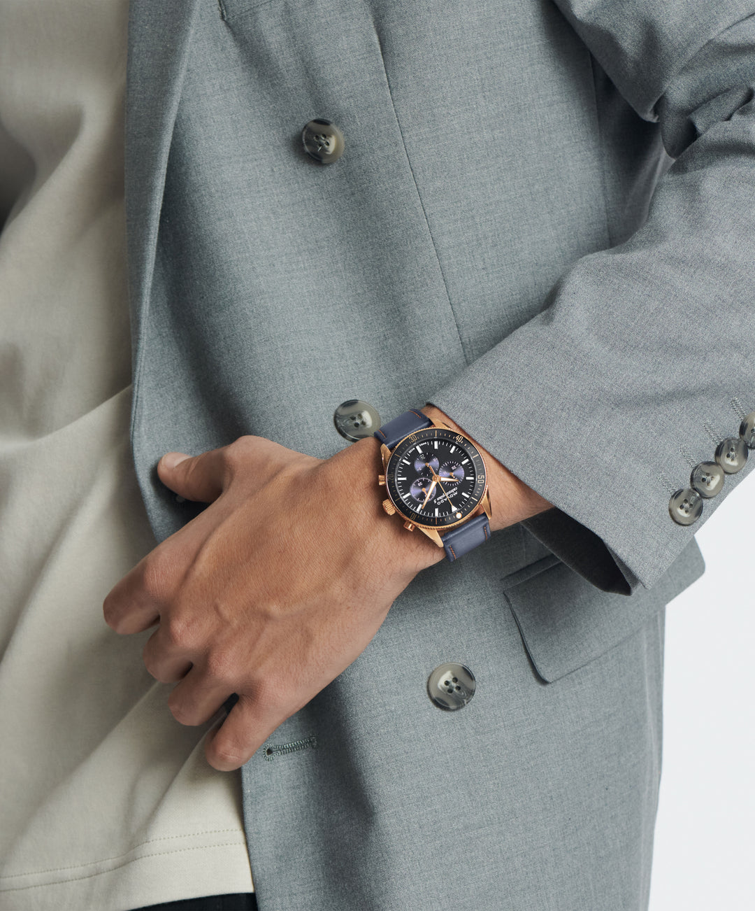 Movado Heritage Calendoplan S Chronograph 42mm SwissQuartz Chronograph