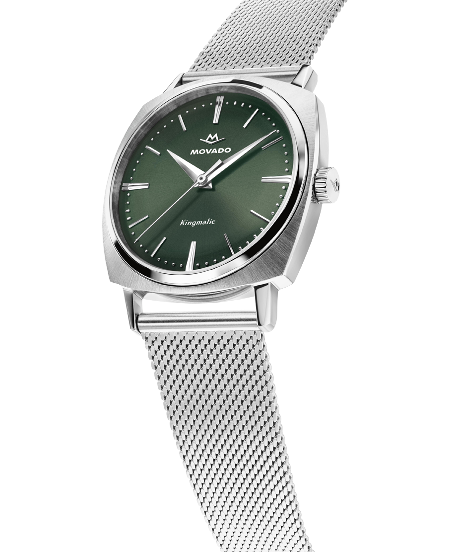 Movado Heritage Kingmatic 35mm SwissAutomatic Watch 