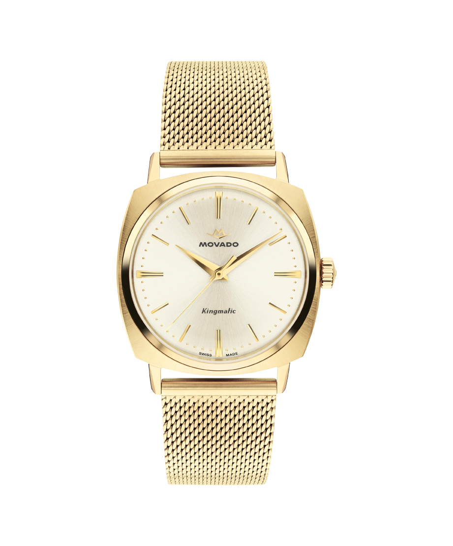 Movado Heritage Kingmatic 35mm SwissAutomatic Watch 
